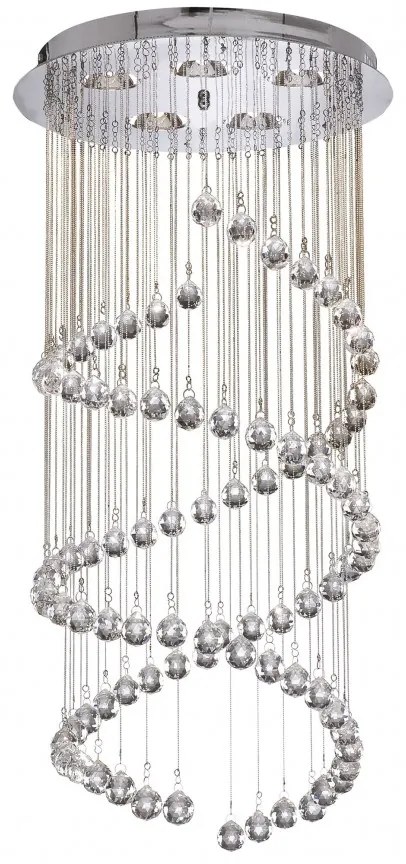Lustra cristal design modern 39cm Hallway 5L 8843CC SRT