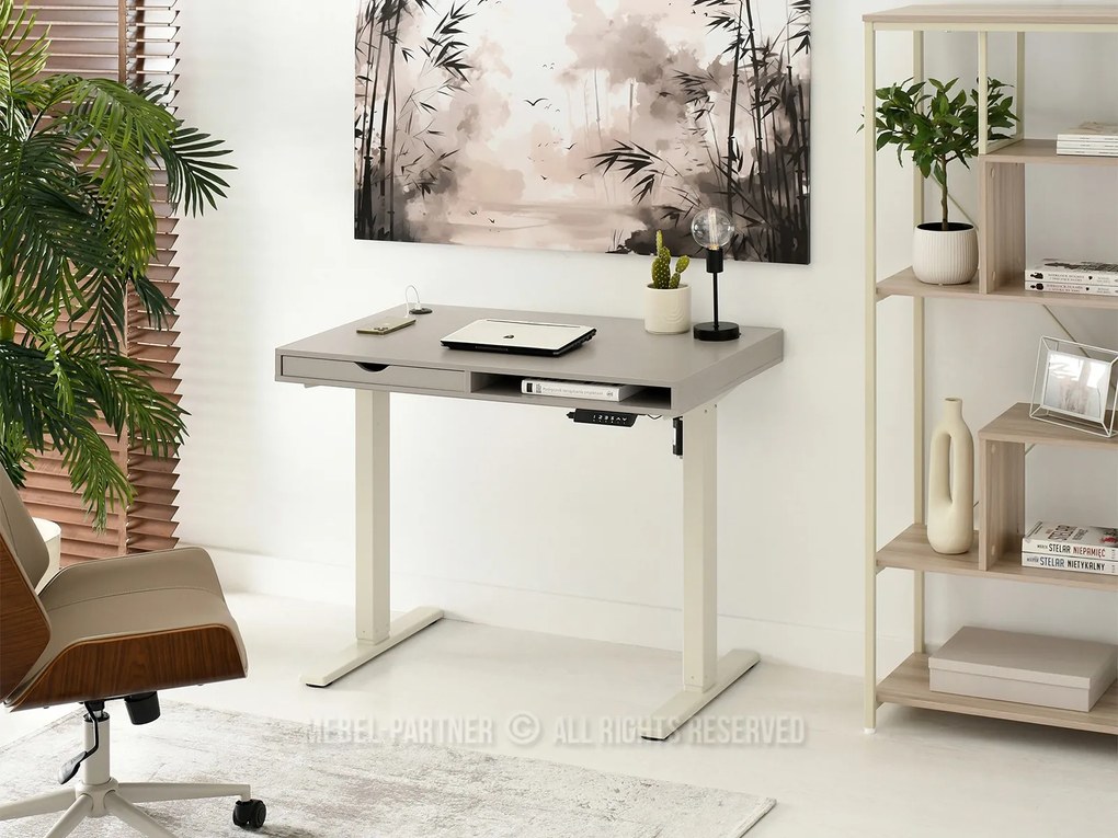 Masă PC Osto 100 (bej + crem). 1109810