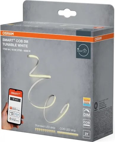 Osram - Bandă LED dimerizabilă SMART+ COB 5m LED/18W/230V 2700-6500K Wi-Fi