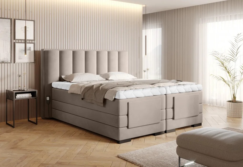 Pat boxspring Veros 140x200 cm Sola 18
