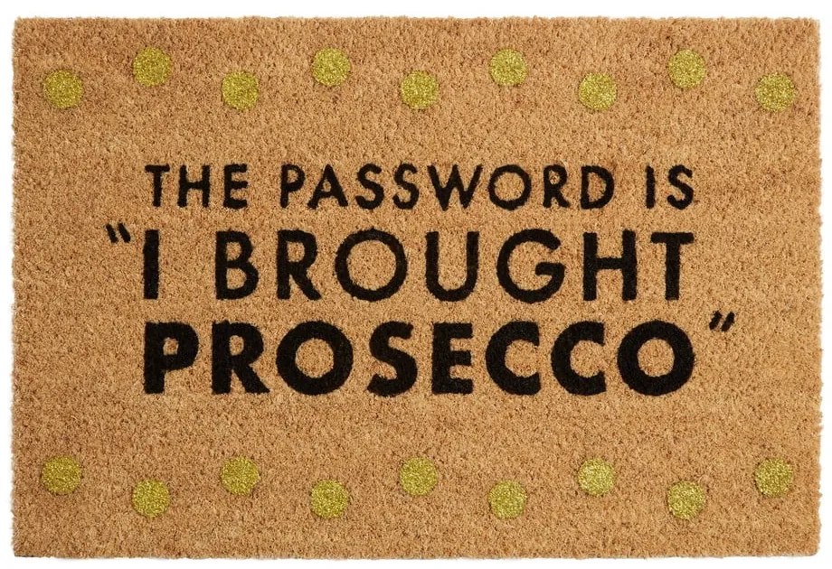 Covoraș de intrare din fibre de nucă de cocos 40x60 cm Prosecco – Premier Housewares