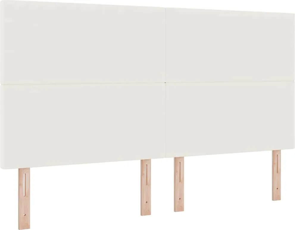 vidaXL Tăblie cap Crem 180 cm Țesătură din corduroy