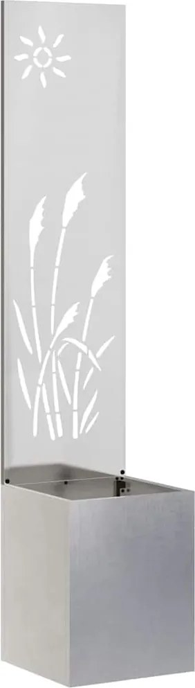 vidaXL Ecran de intimitate pentru grădină Argintiu 32 x 140 cm