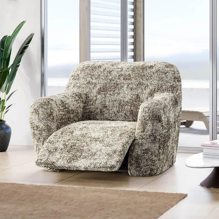 Gaico Huse bielastice MARMO bej fotoliu de relaxare (l. 70 - 90 cm)