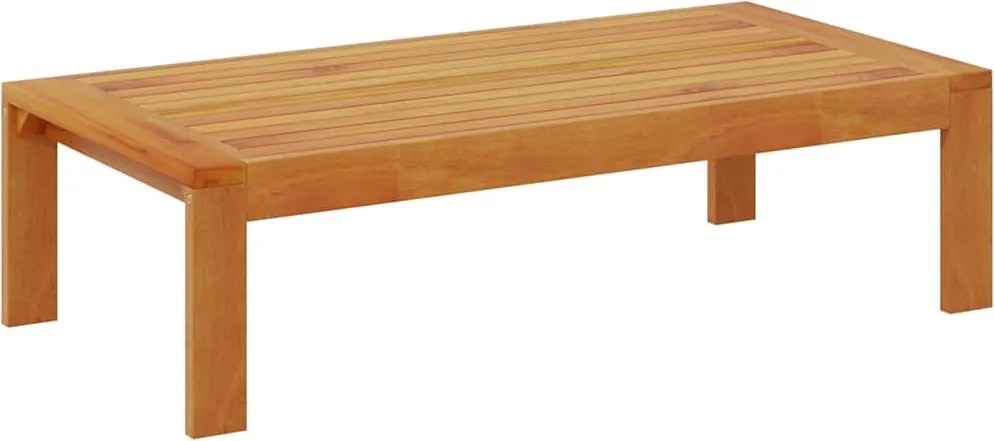 vidaXL Masă de grădină, 100x50x27 cm, lemn masiv de acacia