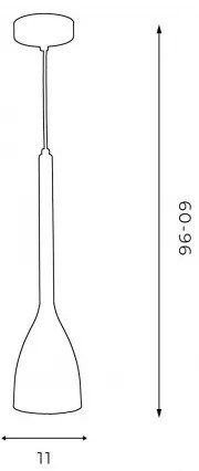 Lustră pe cablu ISTAPPAR 1xE27/60W/230V neagră/aurie