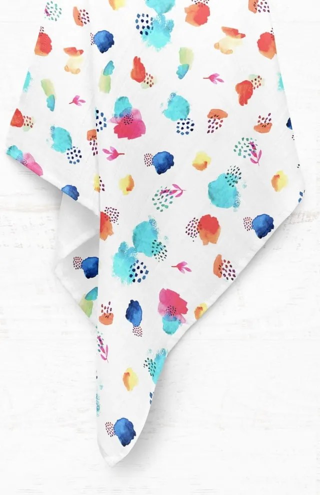 Pătură pentru copii albă din muselină 75x100 cm Summer – Mijolnir