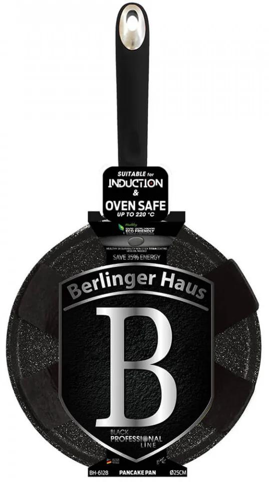 Tigaie pentru clatite Black Professional Line BerlingerHaus BH 6128