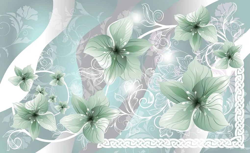 Fototapet - Flori (254x184 cm)