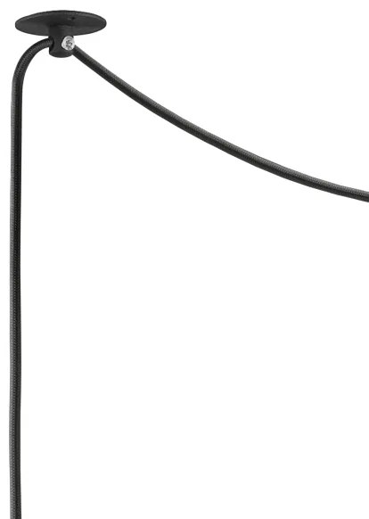 Lustr INA pe cablu 1xE27/42W/230V negru