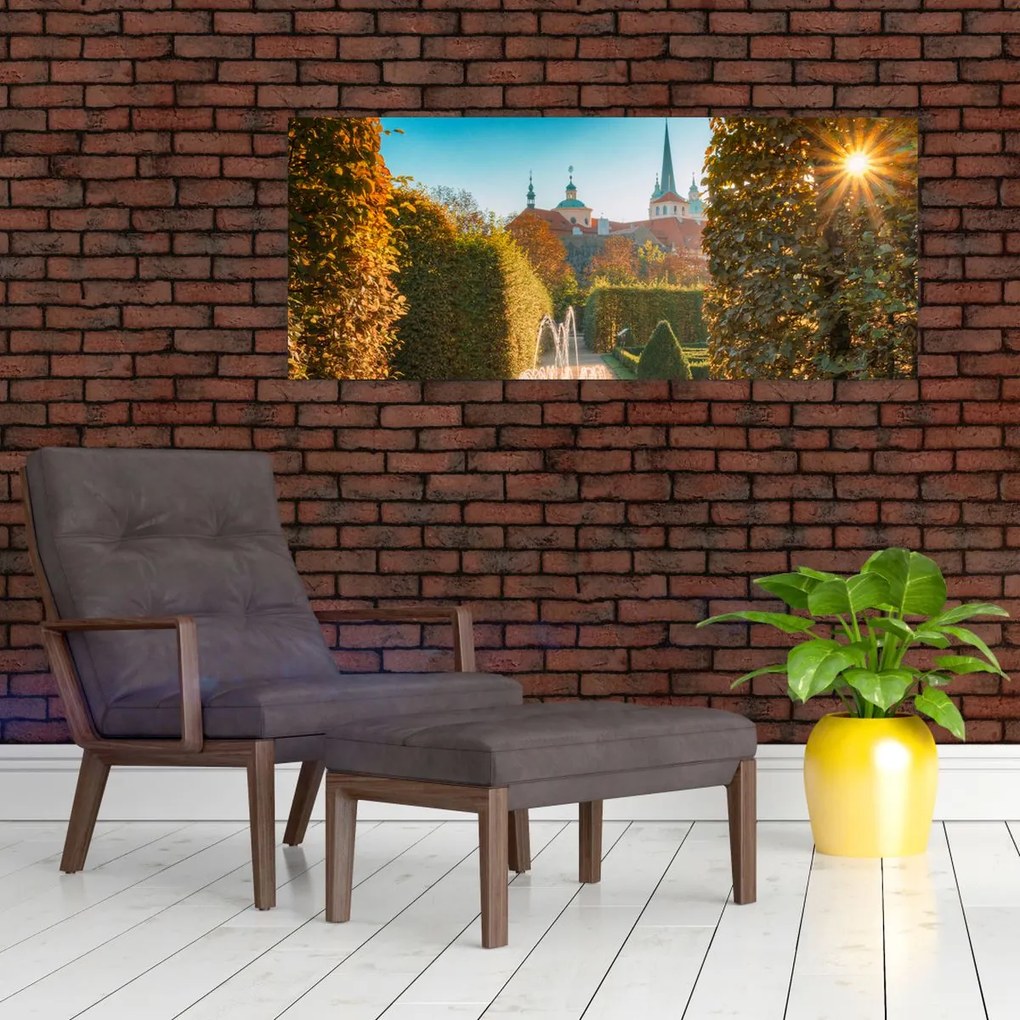 Tablou - Palatul Wallenstein (120x50 cm)