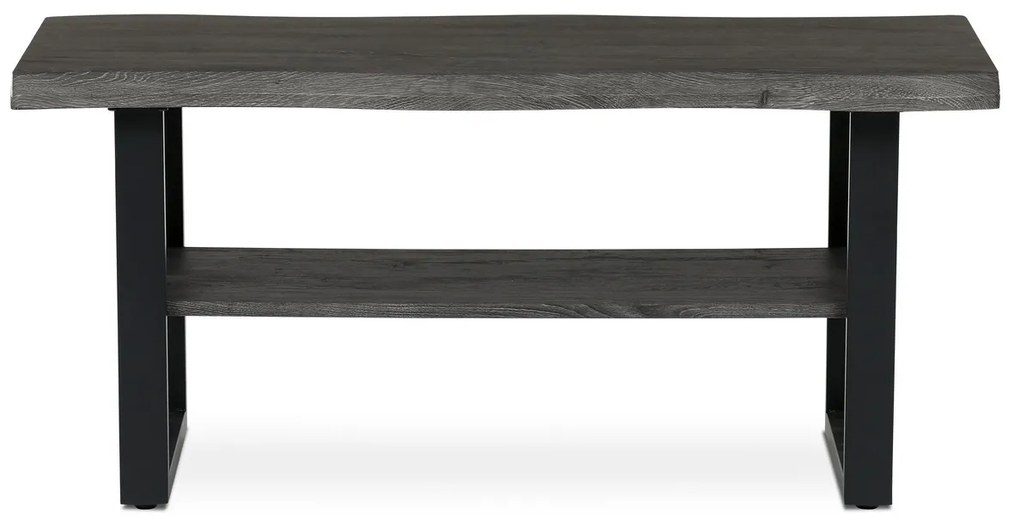 Măsuță de conferință 120 x 60 cm, stejar gri