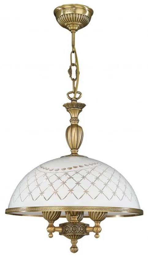 Pendul clasic design italian din alama, sticla 7002 RA-L. 7002/38