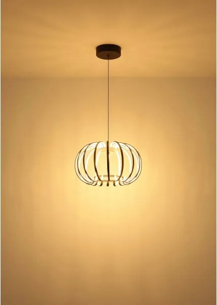 Globo 15946B - Lustra LED dimabilă pe cablu RIBBON LED/40W/230V 3000K neagră