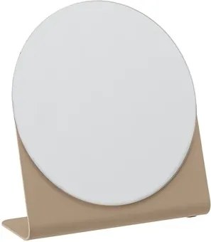 Oglinda rotunda maro di fier 14x16 cm Benna Bloomingville
