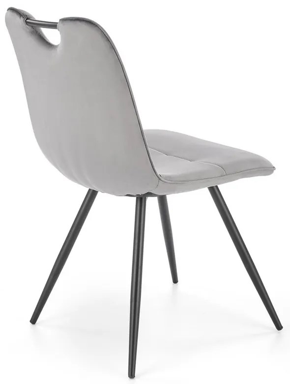 Scaun de bucaterie Olindo, gri