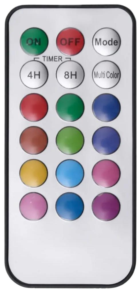 Set lumanari electrice cu LED si telecomanda, 5 buc., colorat 1, colourful