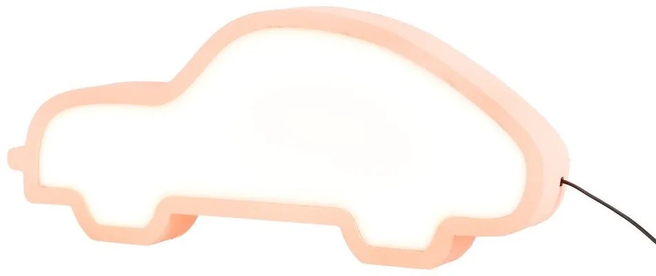 Veioză pentru copii roz Car – Candellux Lighting