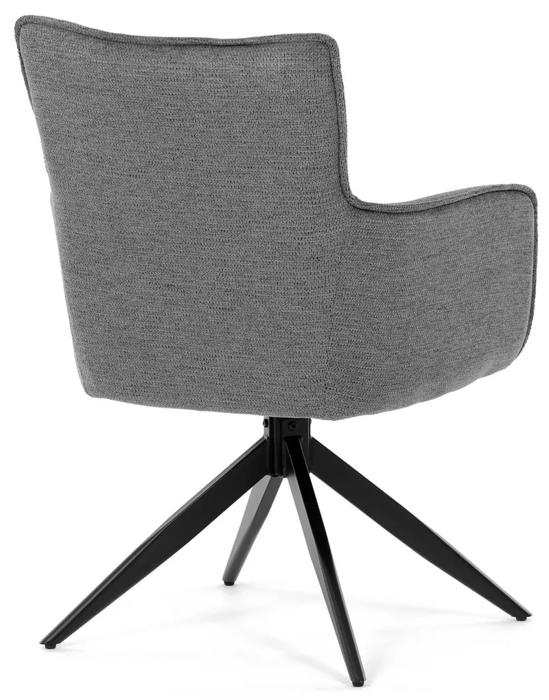 Set de scaune de sufragerie cu mecanism deîntoarcere DCH-P3170 GREY2, 2 buc.