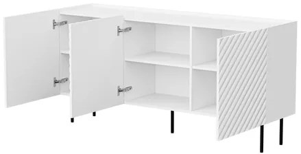 Dulap Grotzi 165 3D (Alb + Negru) . 1105920