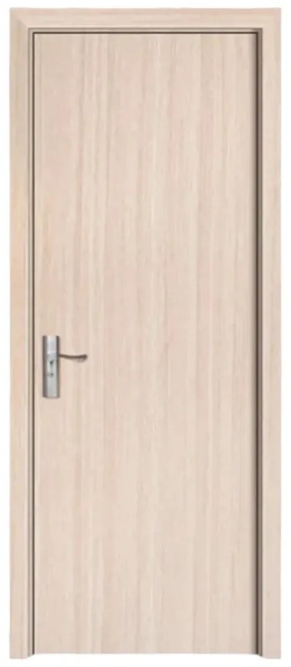 Usa Interior din MDF Novo Doors ND81, Cadru din Lemn Masiv, KIT COMPLET, Toc , Manere si balamale incluse (Culoare: Alb, Toc: Fix, Maner: Standard,