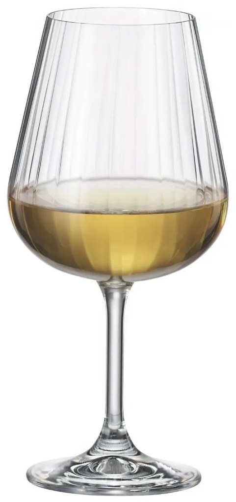 Set 4 pahare vin alb 490ml, Anna
