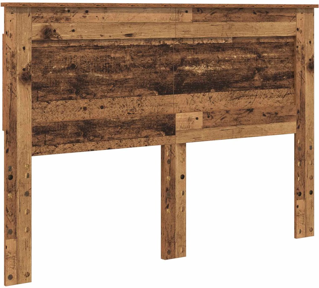 vidaXL Tăblie cap cu headboard Lemn Vechi 140 cm Lemn compozit