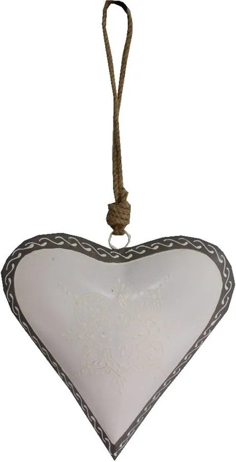 Inimă decorativă Antic Line Light Heart, 20 cm