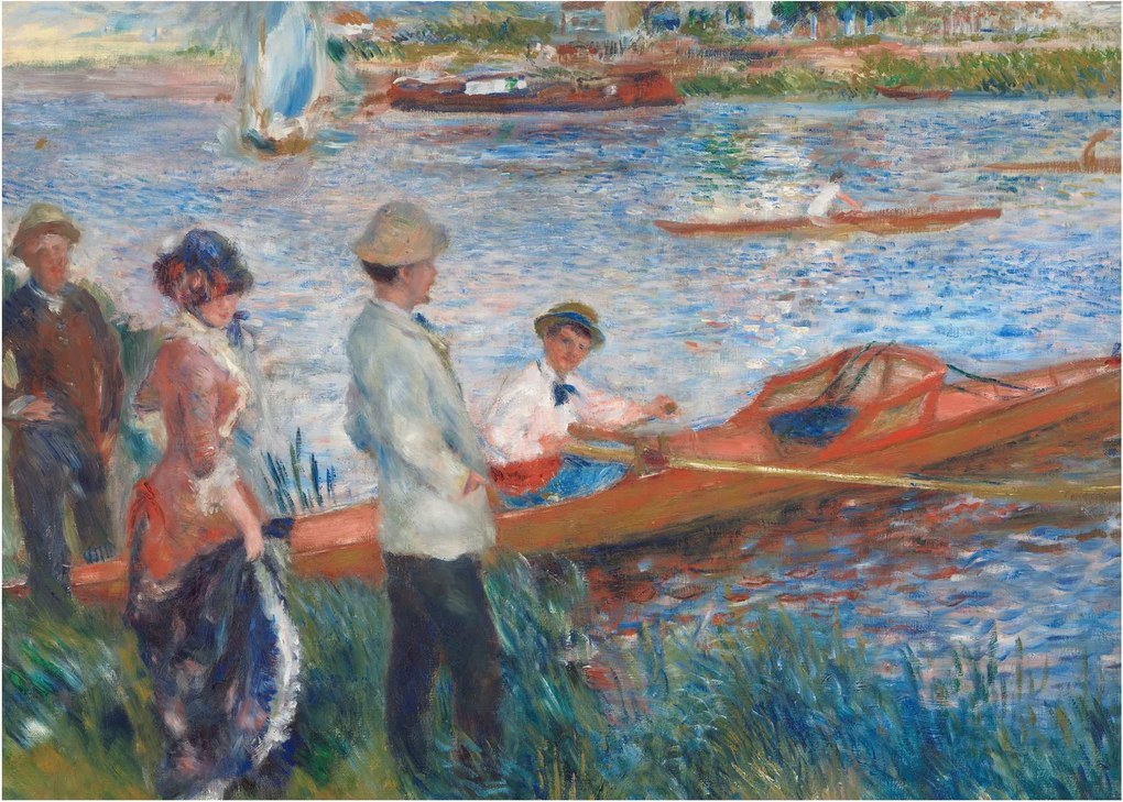 Tablou - Auguste Renoir, Oarsmen at Chatou, reproducere (70x50 cm)