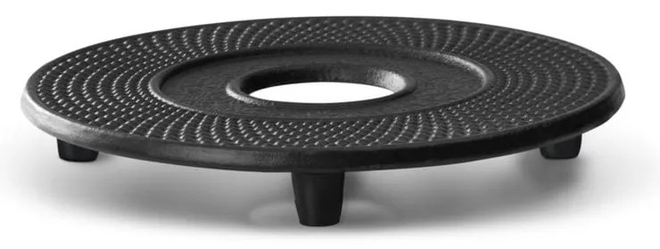 Suport din fontă pentru ceainic Bredemeijer Jing, ⌀ 13,4 cm, negru