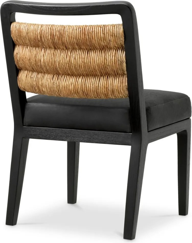 Scaun design LUX, Lemn, Piele Naturala, Luberon