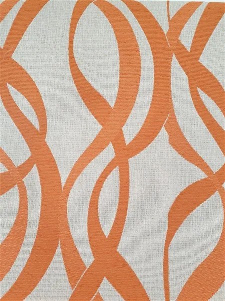 Draperie Formentera - portocaliu