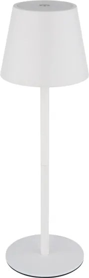 Globo 58488W - Lampă de masă LED 3în1 pentru exterior VANNIE, tactilă, cu reglare a intensității, reîncărcabilă, 3W/5V, IP54, alb