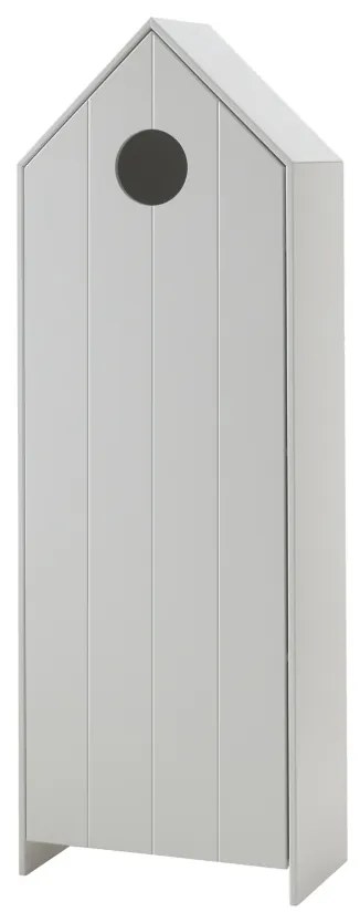 Dulap pentru Copii Căsuță, Alb, (MDF) – CASAMI – Vipack