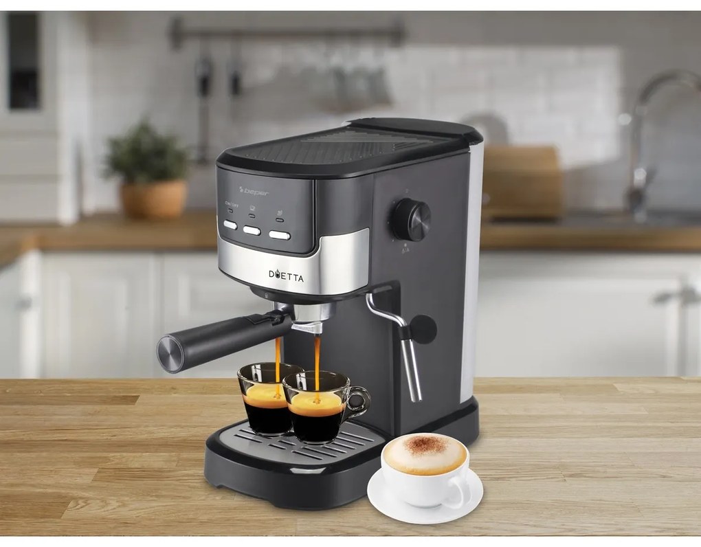 Beper P101CAF100 Aparat de espresso 2in1