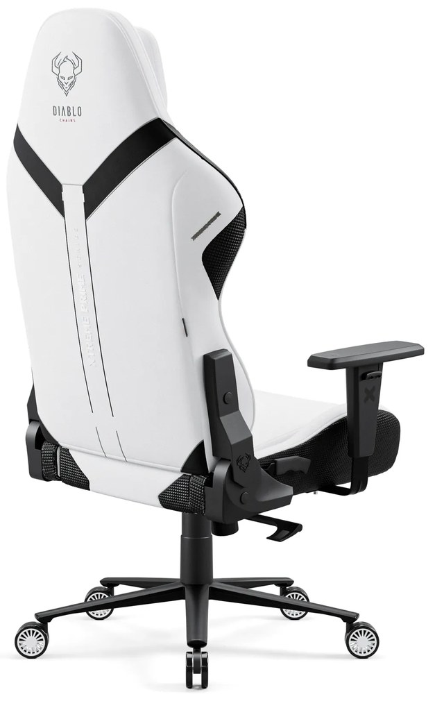 Scaun gaming alb Diablo X.One Prime, Normal Size, Ghosted White