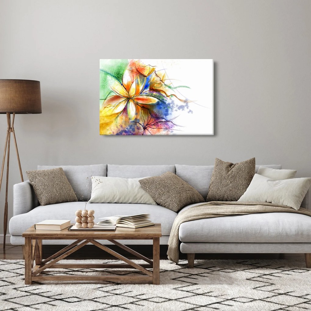Tablou - Floare (90x60 cm)
