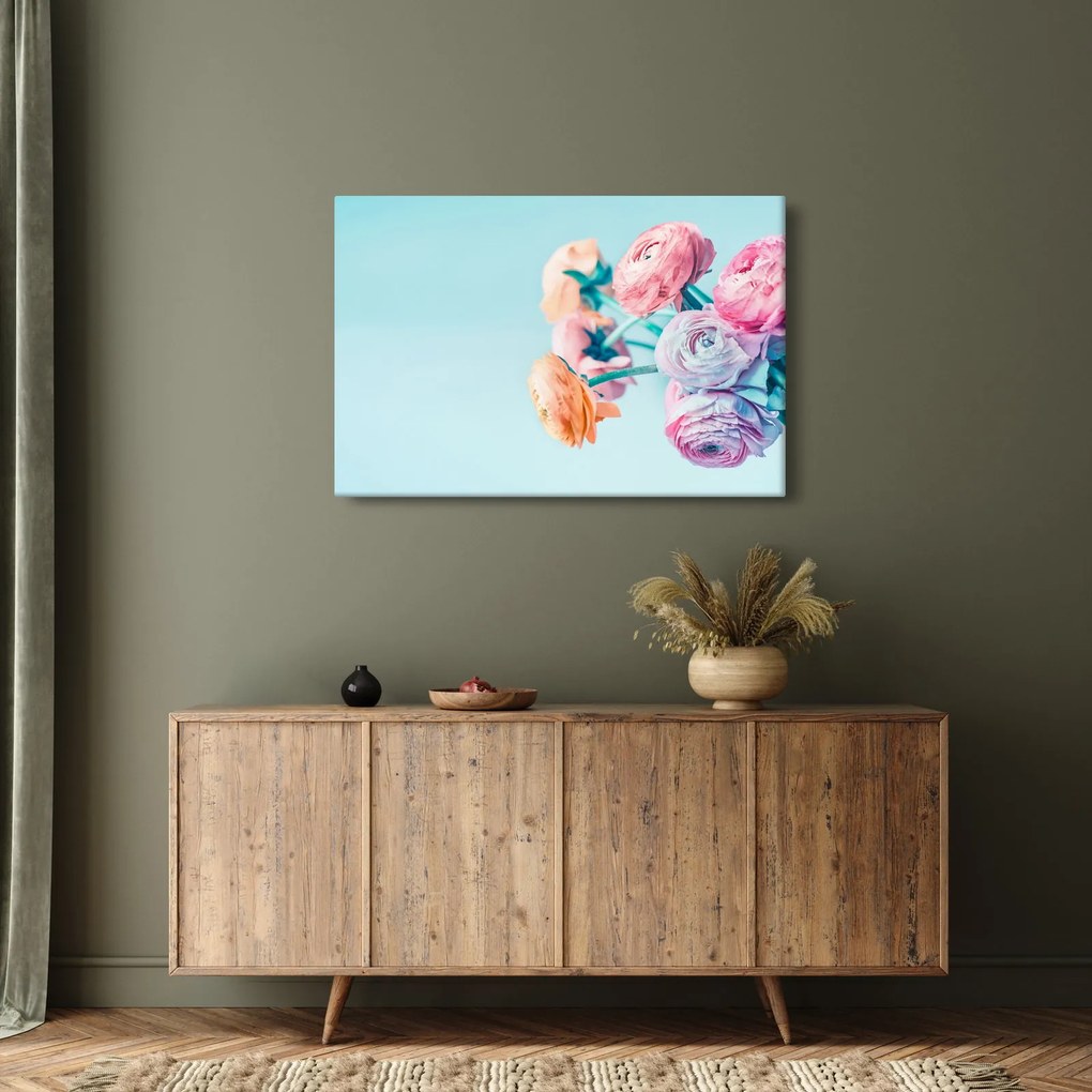 Tablou - Flori în vază (90x60 cm)