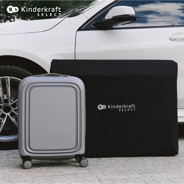 Pătuț de voiaj KINDERKRAFT SELECT MOON negru