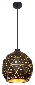 Pendul modern cristal 1 bec E27 Jodie 54029H Globo