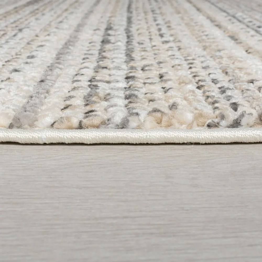 Covor bej rotund 140x140 cm Camino – Flair Rugs
