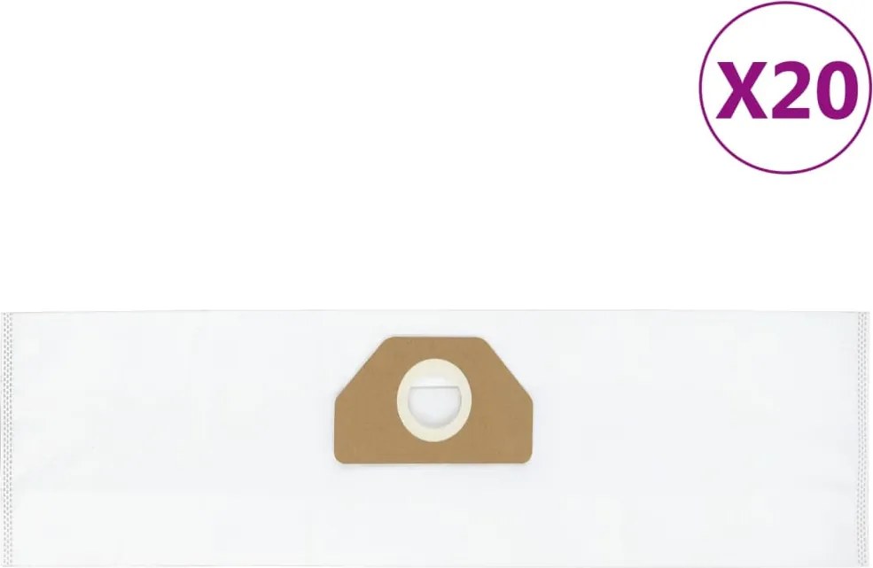 vidaXL Saci de aspirator pentru Karcher 6.959-130.0 20 buc.