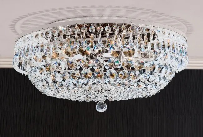 Lustra aplicata cristal Schöler design de lux Sheraton 45cm, chrome