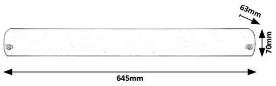 Rabalux 2348 - Lampă LED design minimalist ARCHIE LED/14,5W/230V
