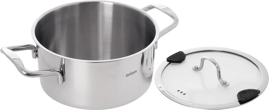 Cratiță cu capac din oțel inoxidabil 1,2 l Venice – Orion