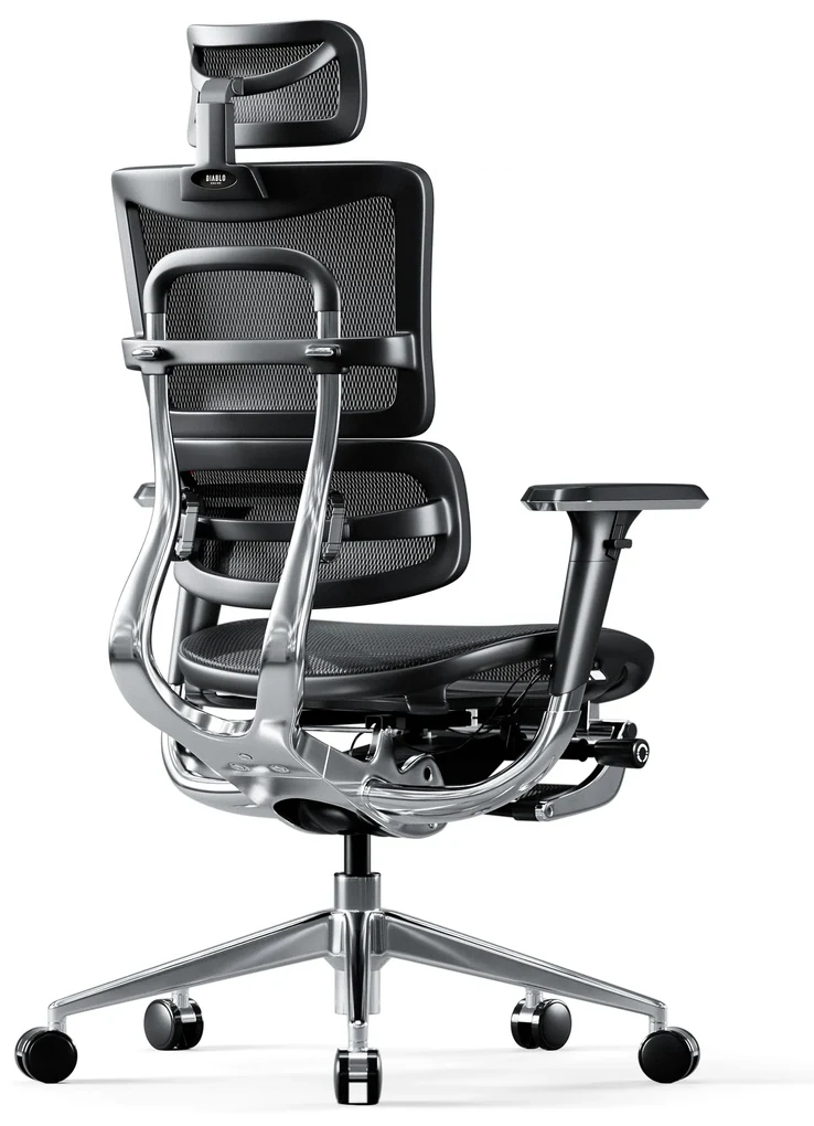 Scaun ergonomic DIABLO V-MASTER: negru