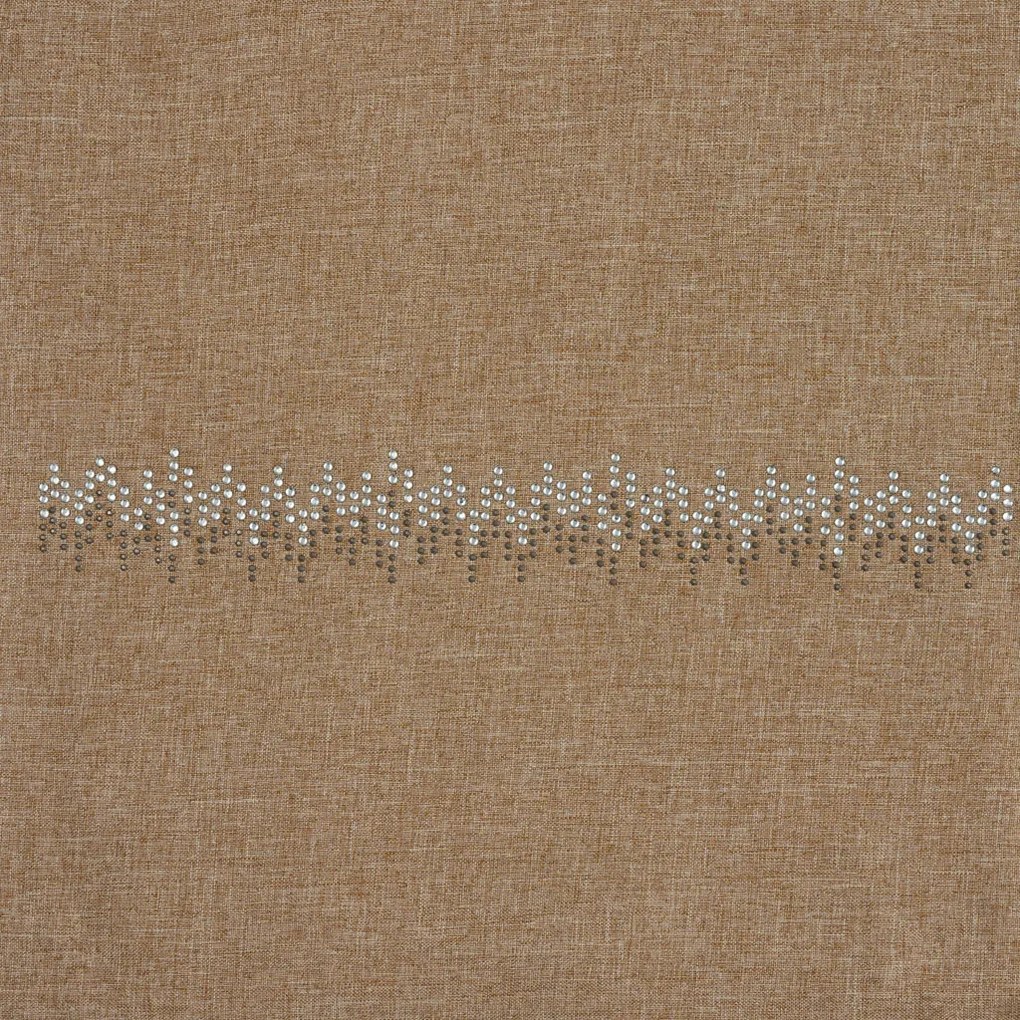 Husa de perna decorativa MELODY 40x40 cm, maro deschis