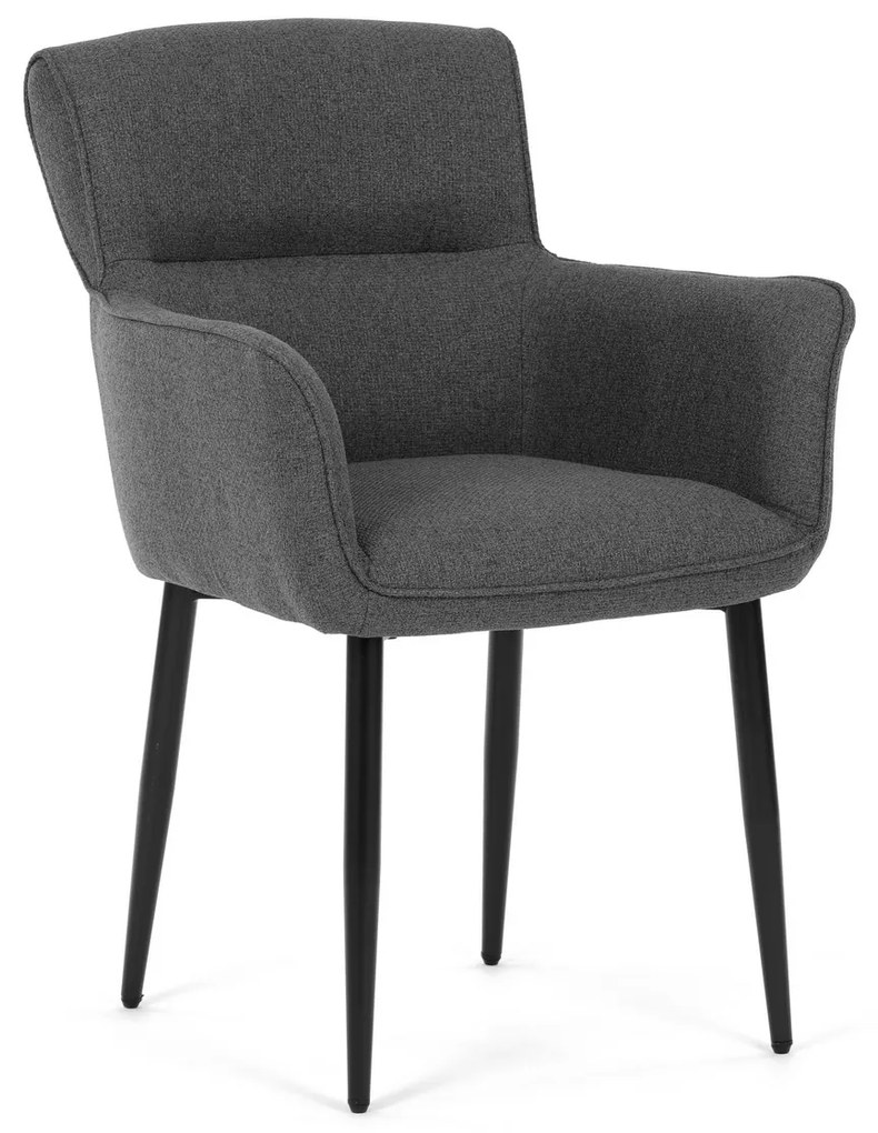 Set de scaune de sufragerie DCH-J2159 GREY2, 2buc.