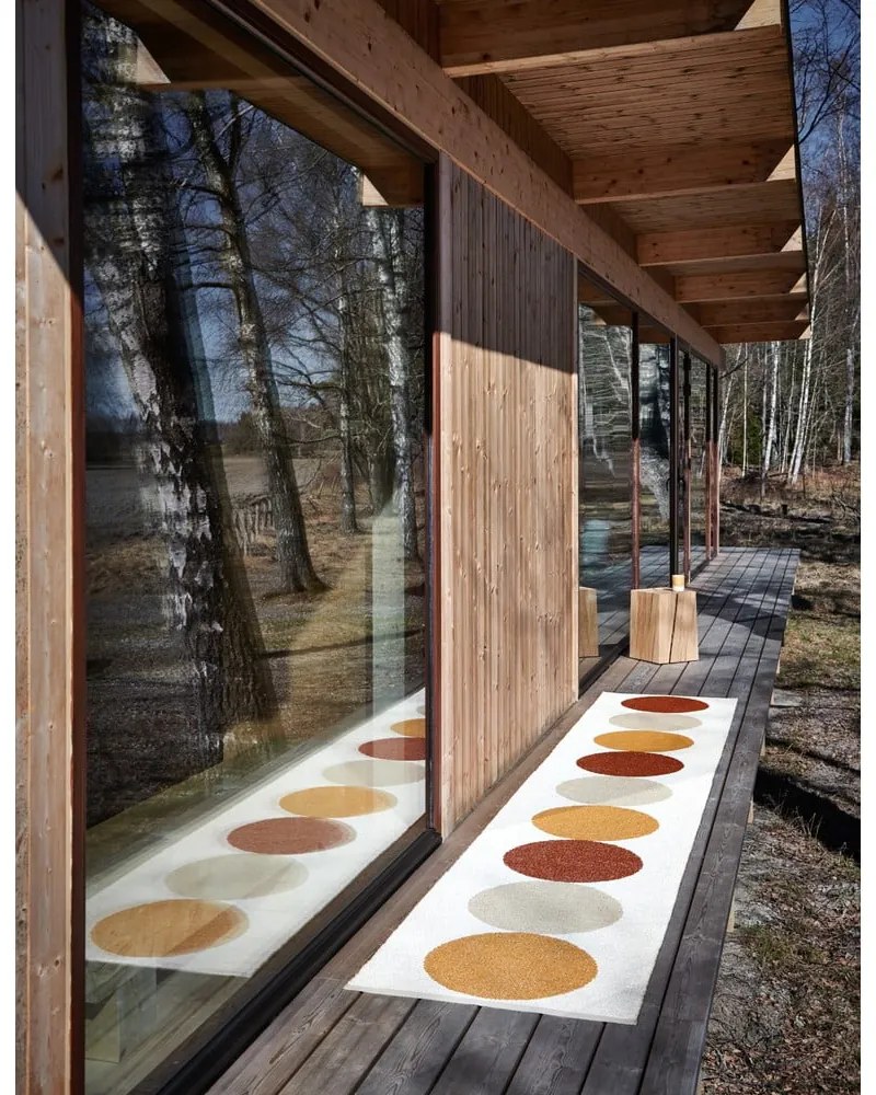 Covor pentru exterior și interior galben ocru/crem 70x140 cm Otto Harvest – Pappelina