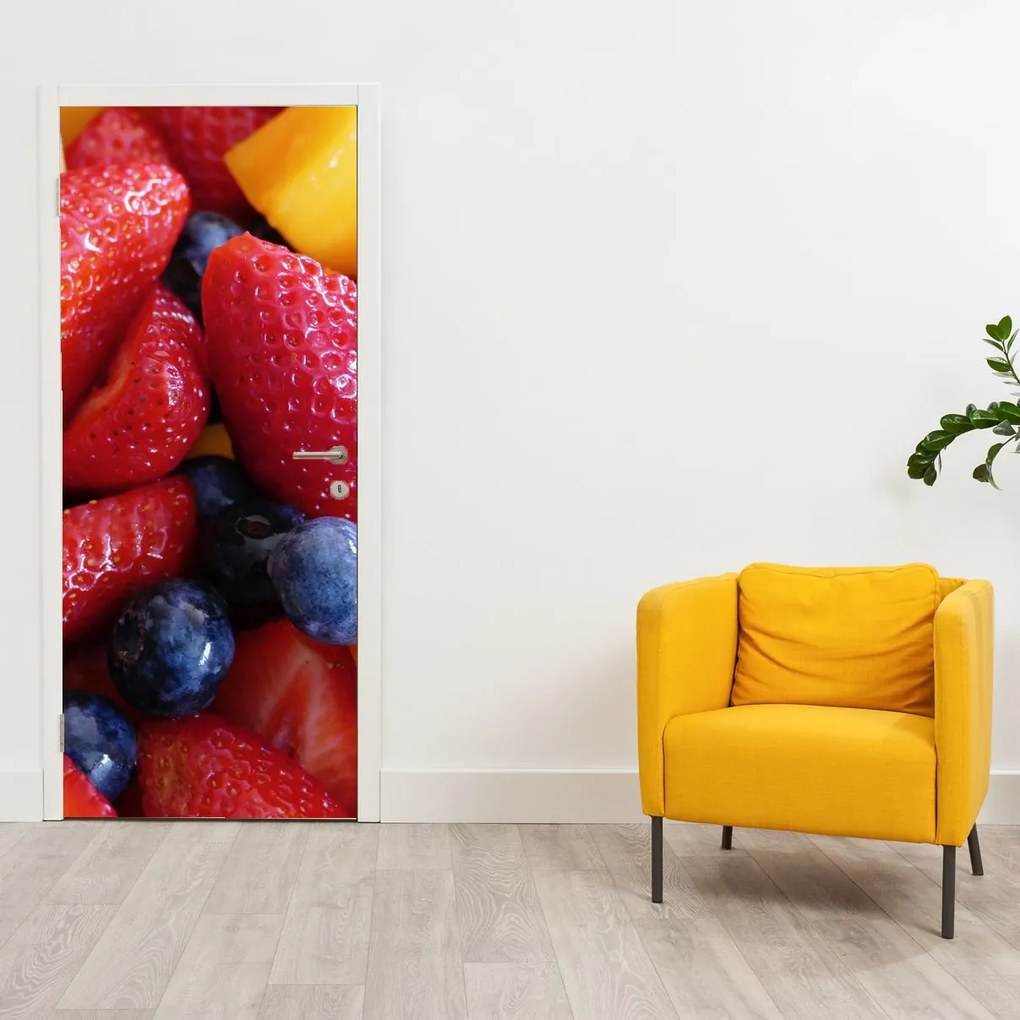 Fototapet pentru ușă - Fructe (95x205cm)